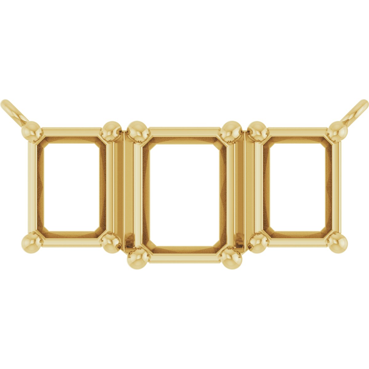 Three-Stone Necklace Center