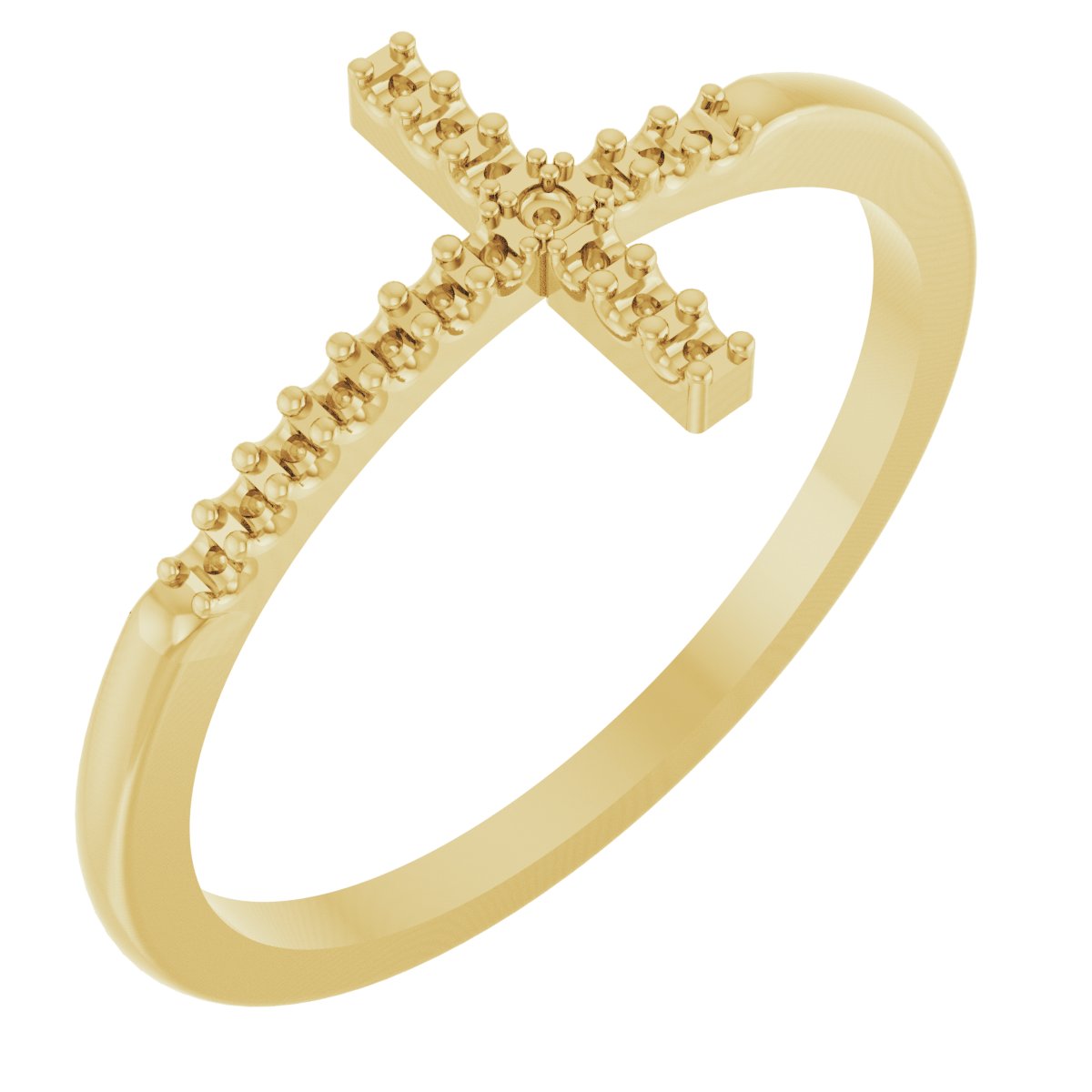 Sideways Cross Ring