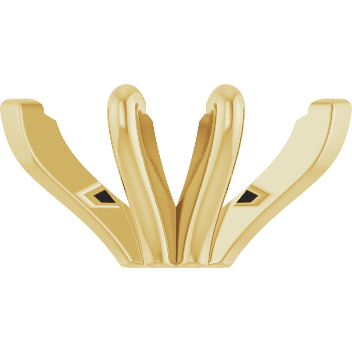 Pre-Notched Claw-Prong Shank Setting