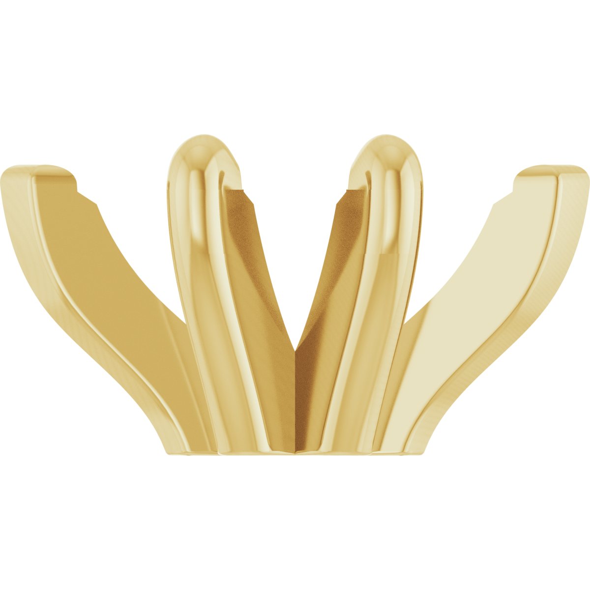 Pre-Notched Claw-Prong Shank Setting