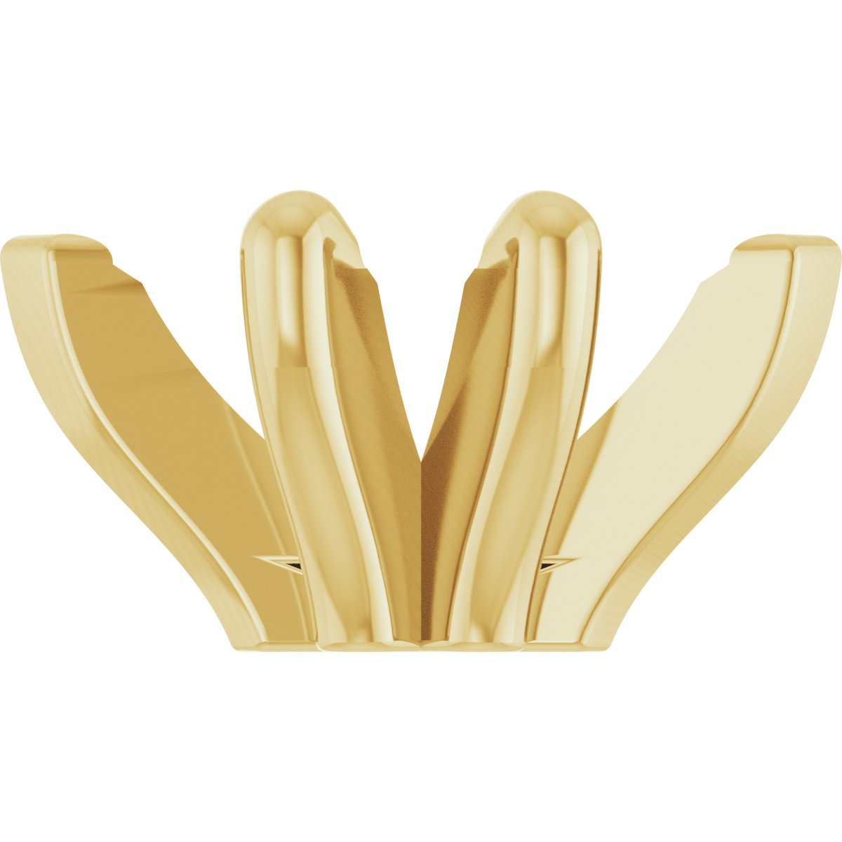 Pre-Notched Claw-Prong Shank Setting