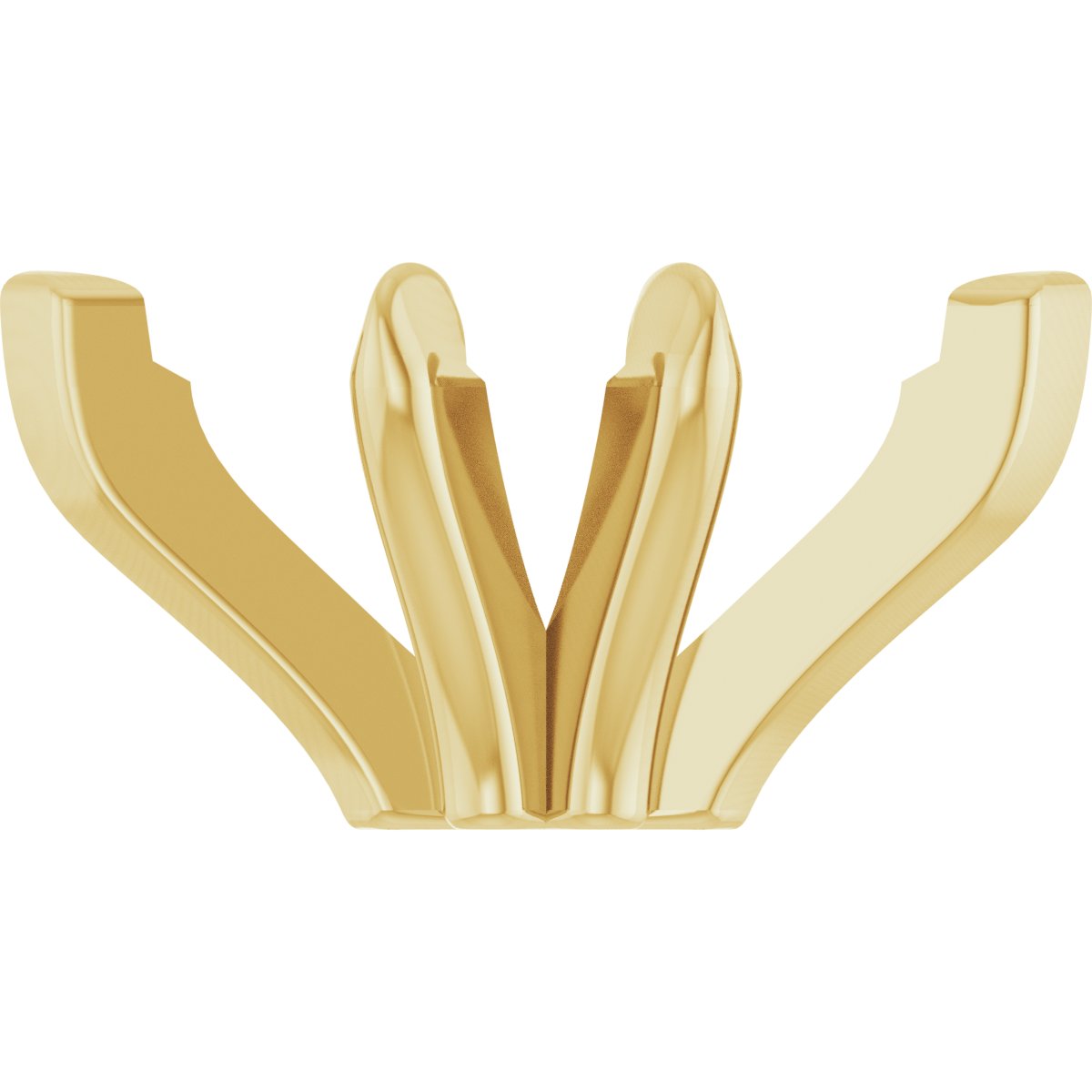 Pre-Notched Claw-Prong Shank Setting