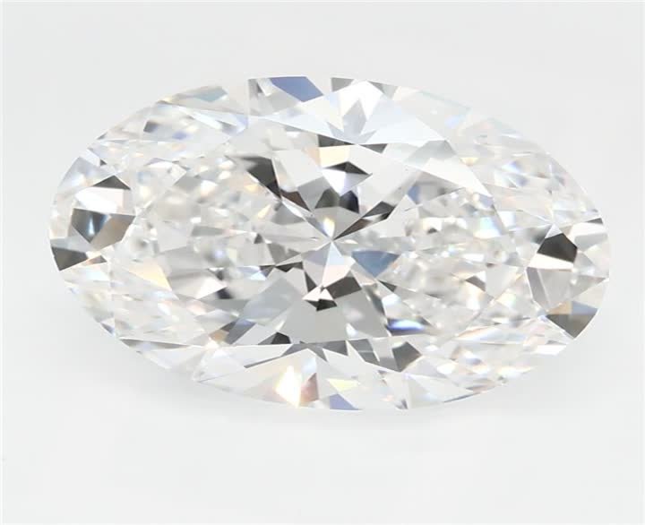 2.52 CT Oval Lab-Grown Diamond Surrey Vancouver Canada Langley Burnaby Richmond