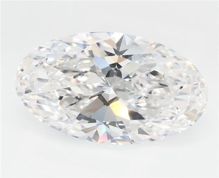 2.89 CT Oval Lab-Grown Diamond Surrey Vancouver Canada Langley Burnaby Richmond