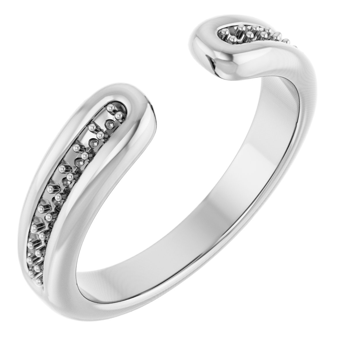 Accented Open Shank