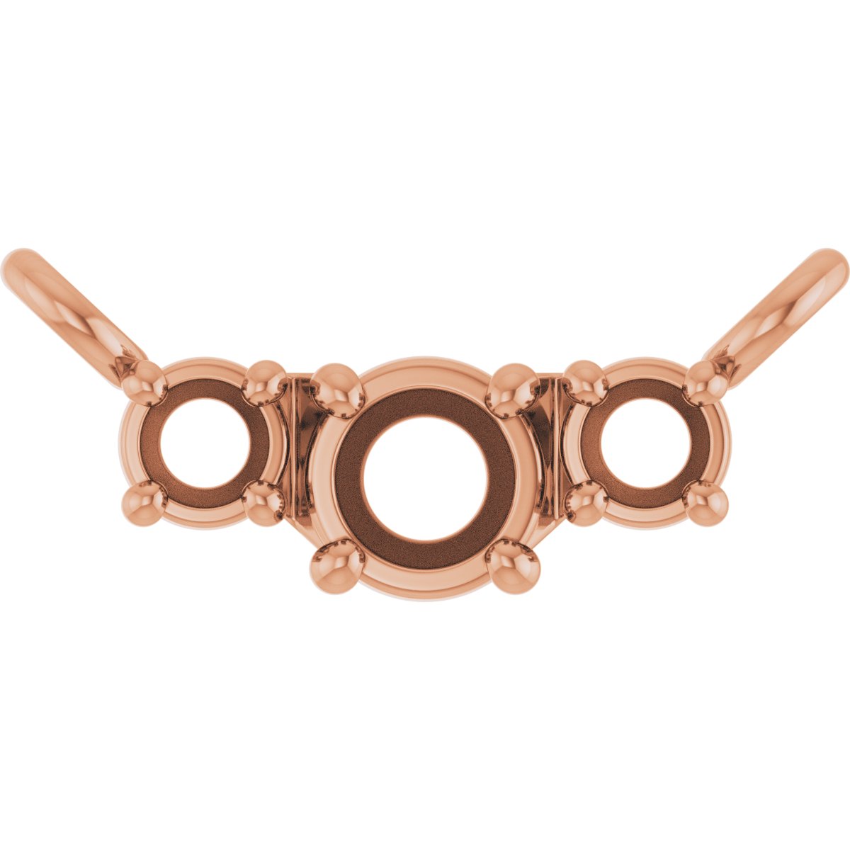 Three-Stone Necklace Center