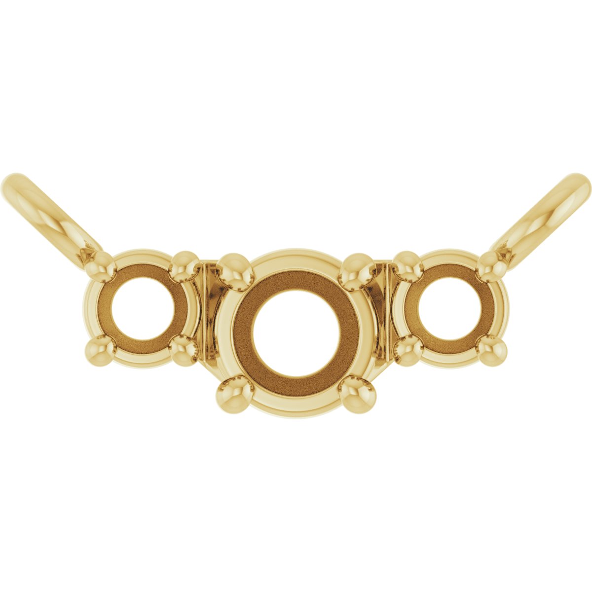 Three-Stone Necklace Center