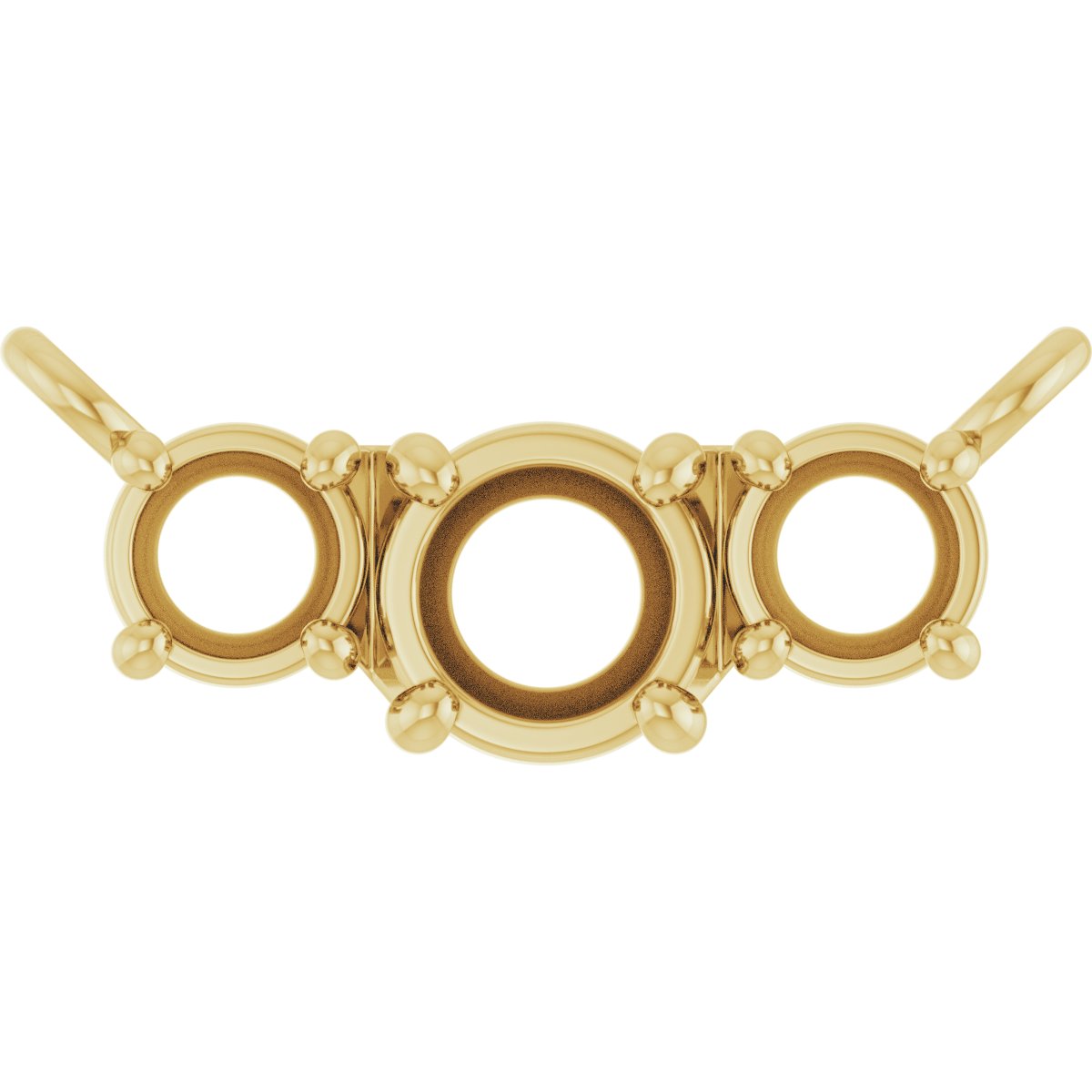 Three-Stone Necklace Center