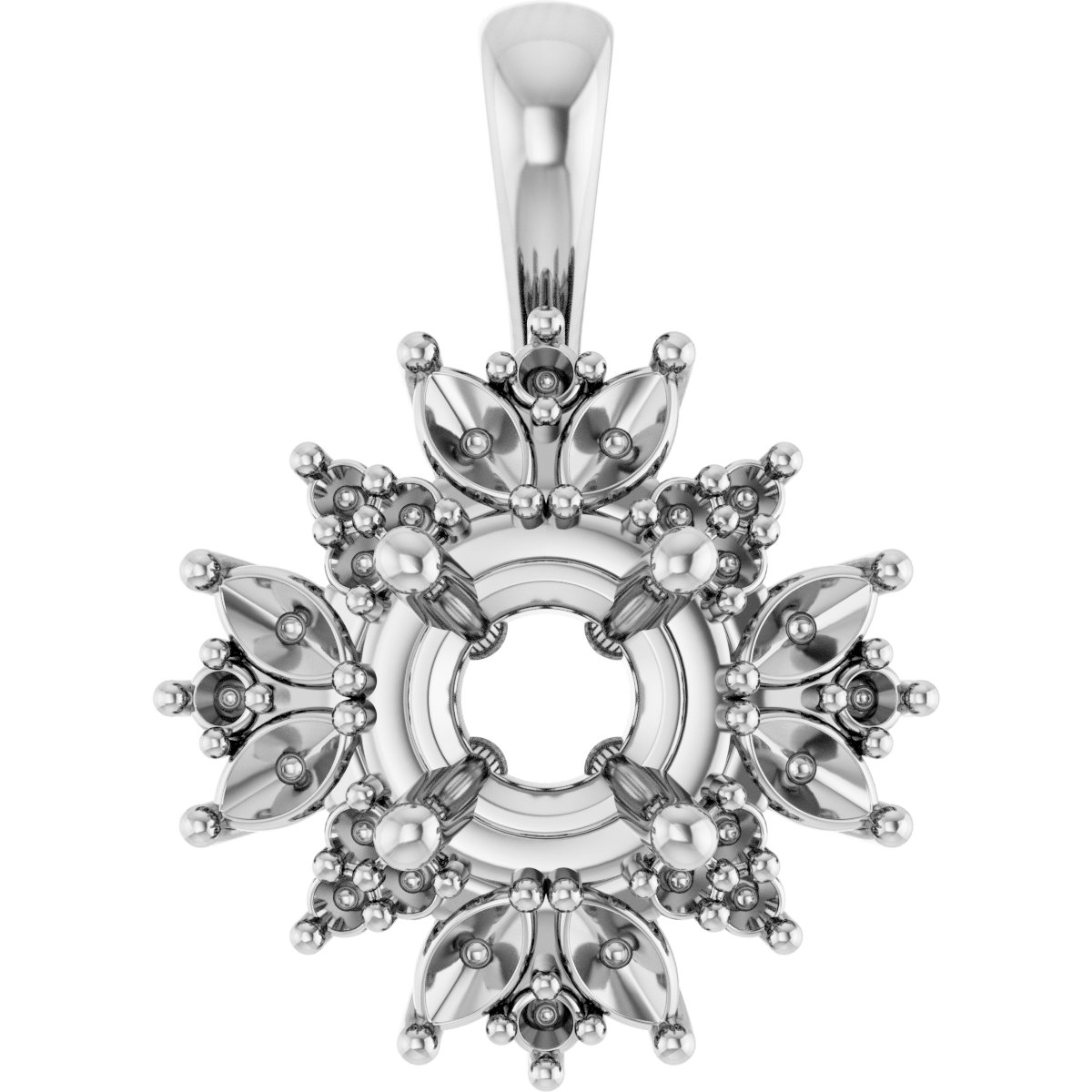 14k White Gold