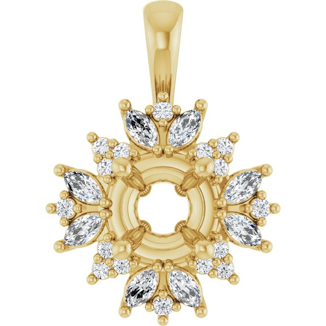 14k Yellow Gold