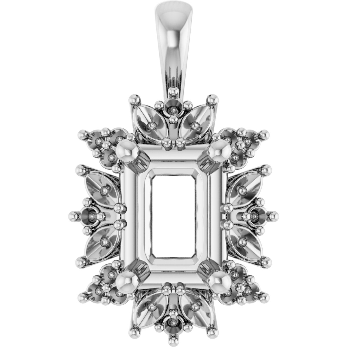 14k White Gold