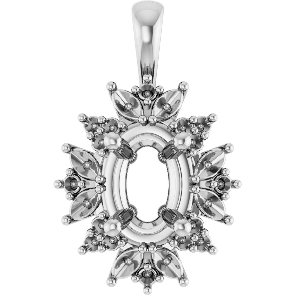 14k White Gold