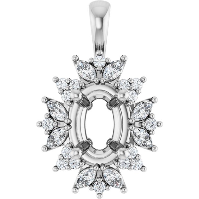 14k White Gold