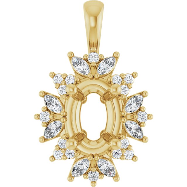 14k Yellow Gold