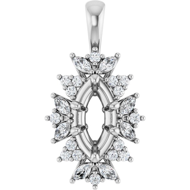 14k White Gold