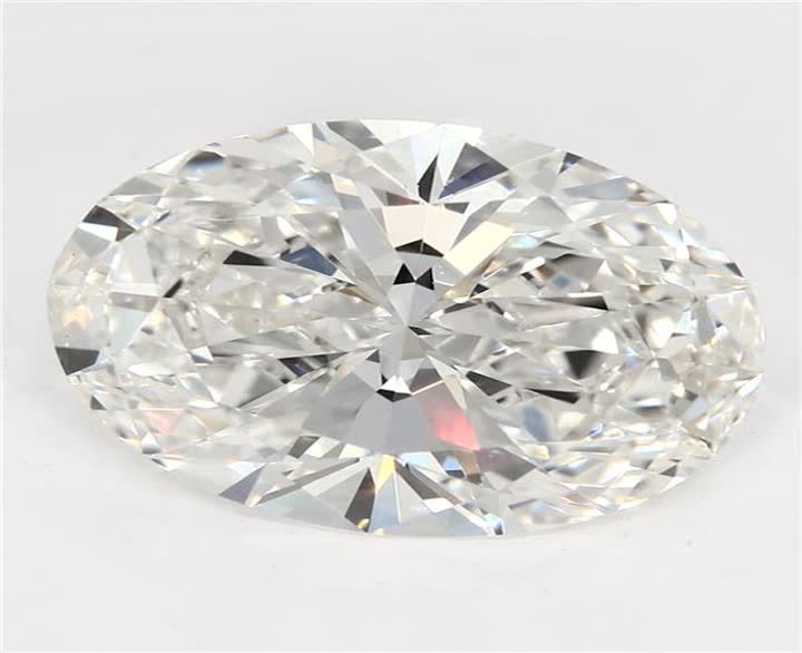 2.67 CT Oval Lab-Grown Diamond Surrey Vancouver Canada Langley Burnaby Richmond
