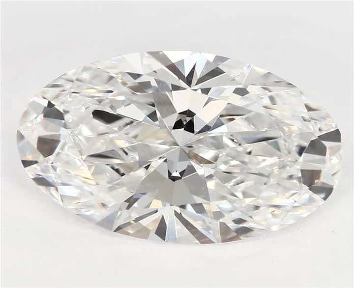 2.37 CT Oval Lab-Grown Diamond Surrey Vancouver Canada Langley Burnaby Richmond