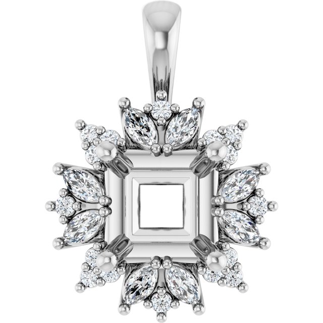14k White Gold