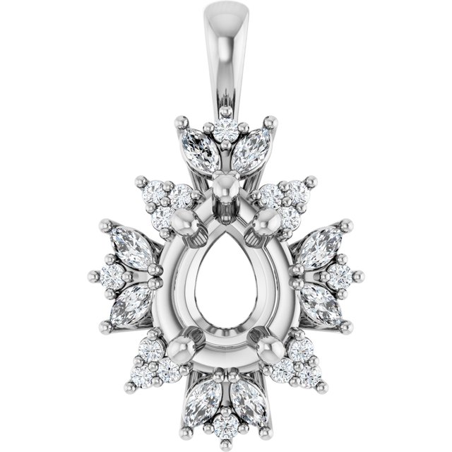 14k White Gold