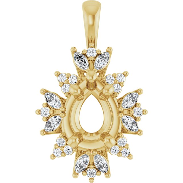 14k Yellow Gold