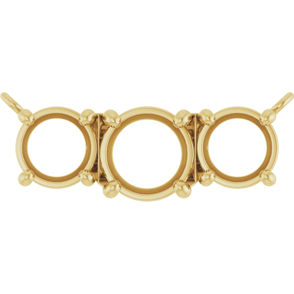 Three-Stone Necklace Center