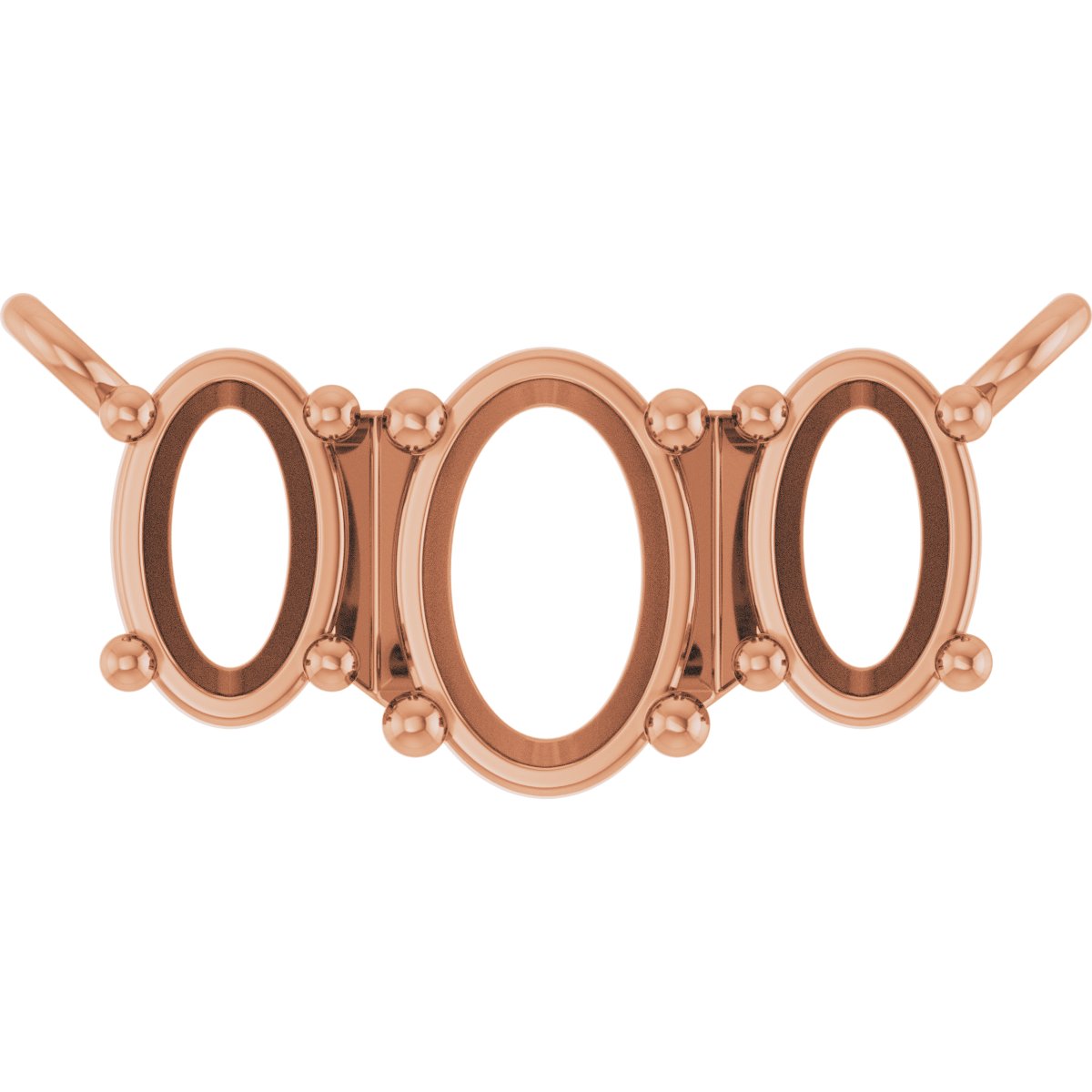 Three-Stone Necklace Center