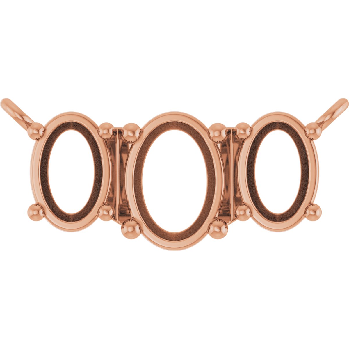 Three-Stone Necklace Center