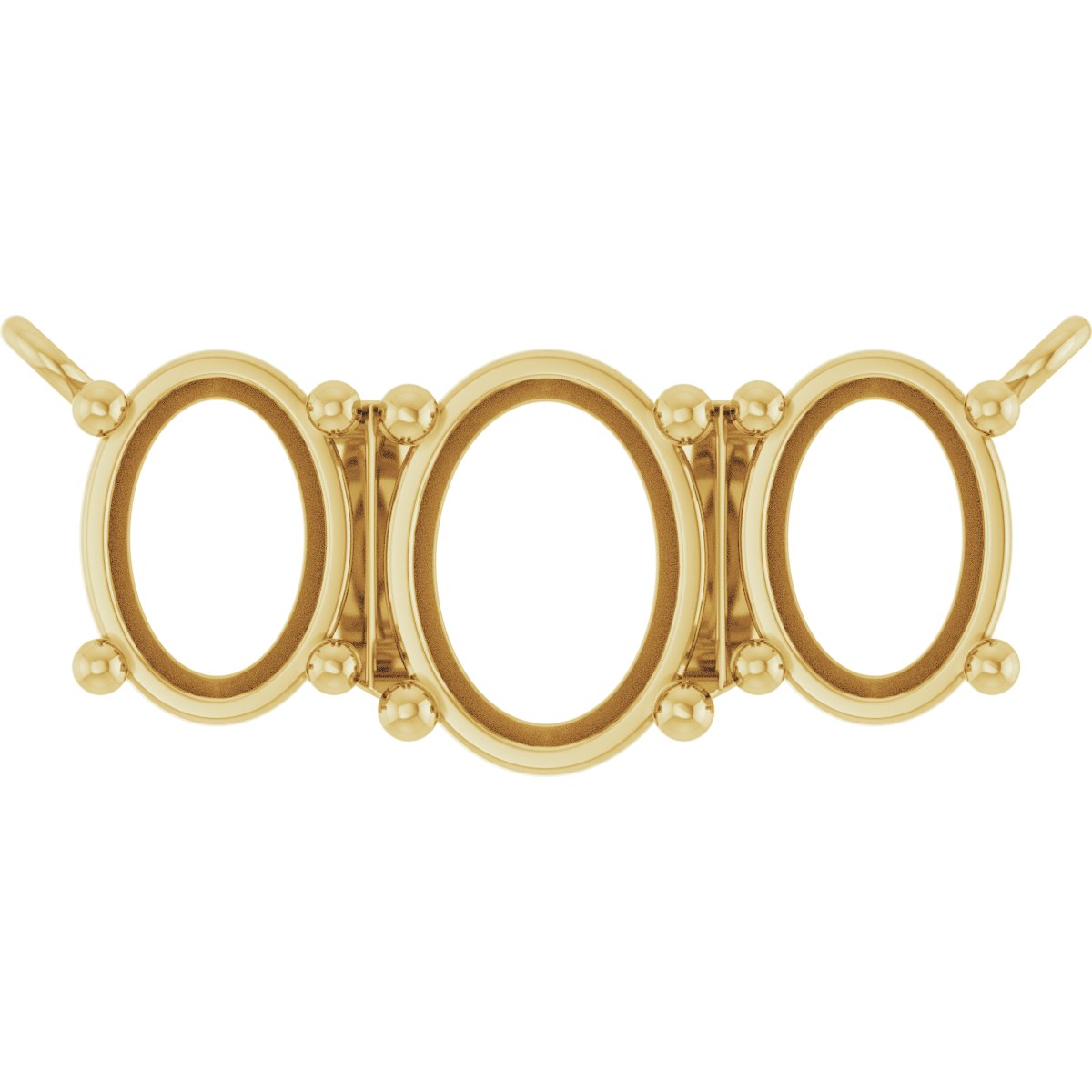 Three-Stone Necklace Center