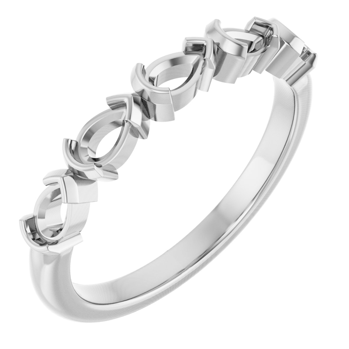14k White Gold