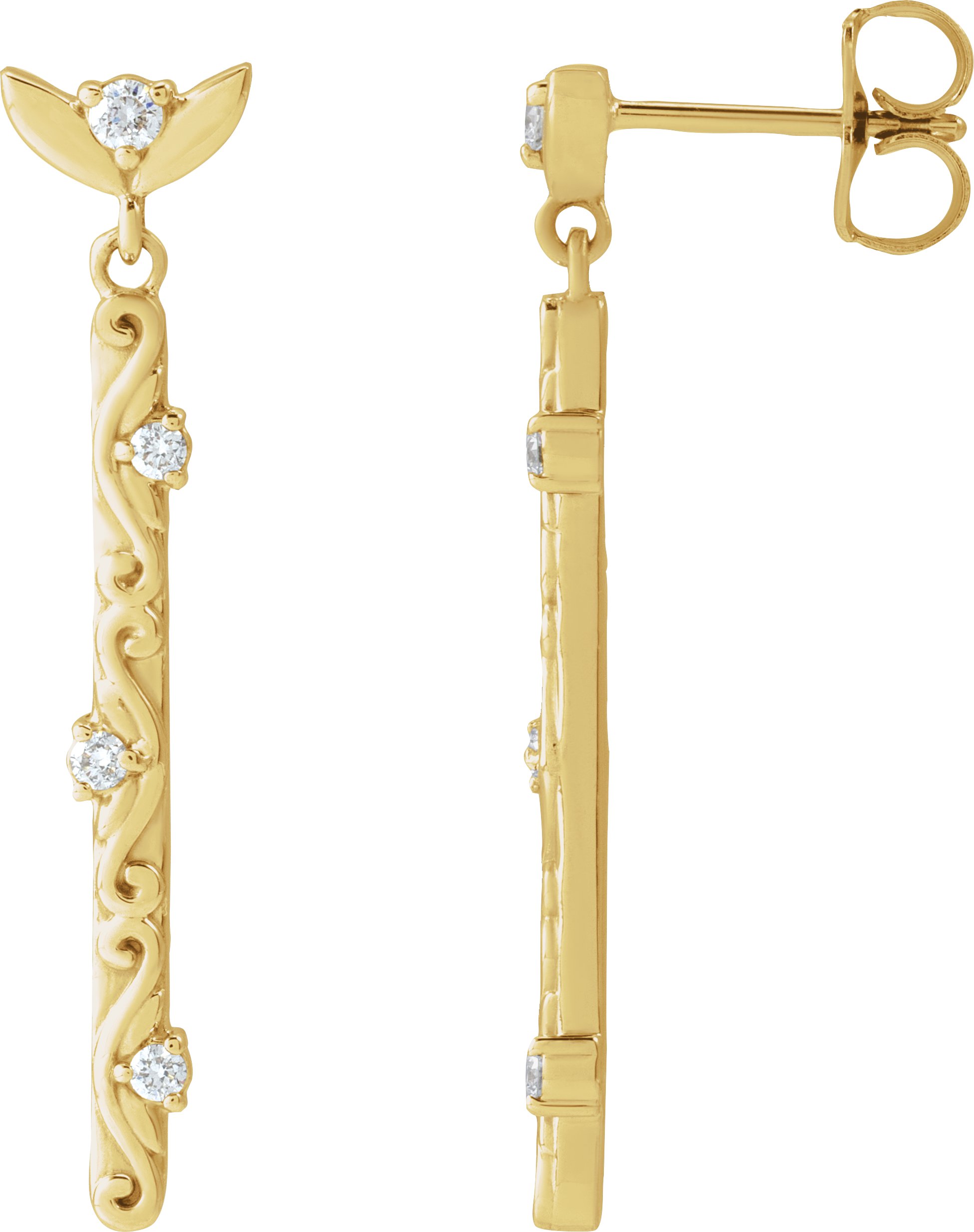 14k Yellow Gold