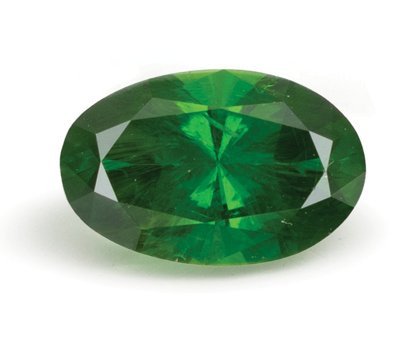 OVAL 0.82ct Natural Demantoid Garnet