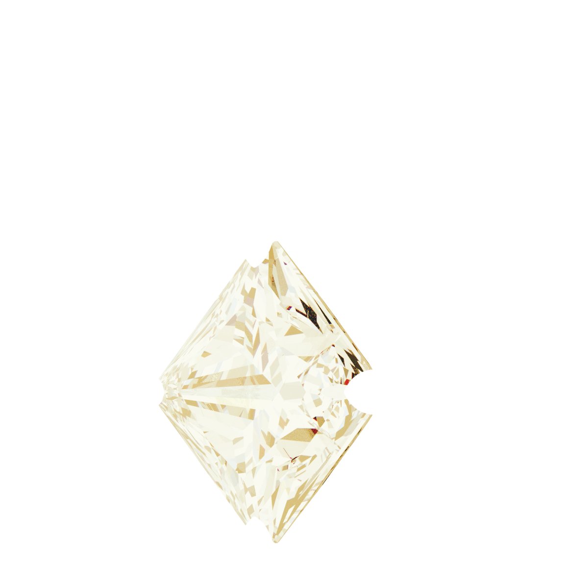 Alternative view of Solitaire Claw-Prong Necklace or Center