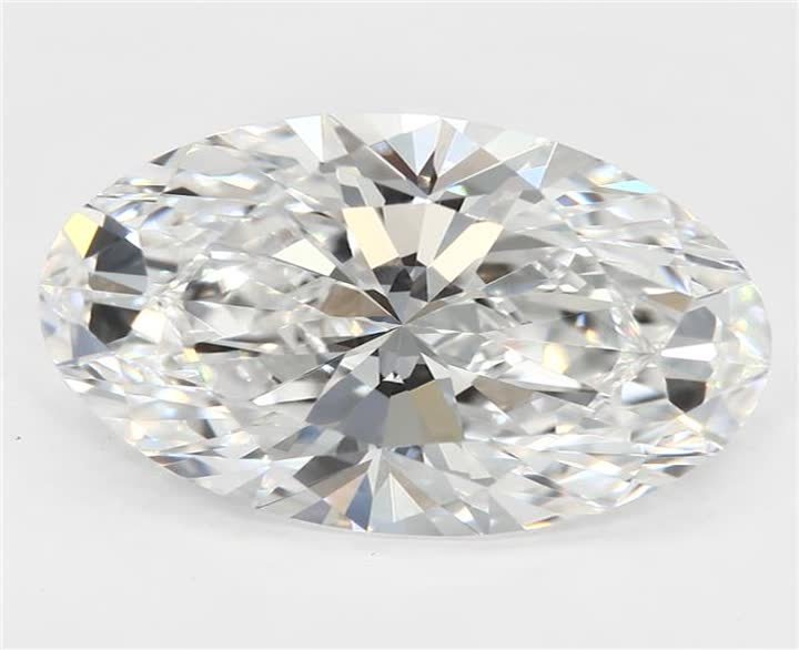 2.54 CT Oval Lab-Grown Diamond Surrey Vancouver Canada Langley Burnaby Richmond