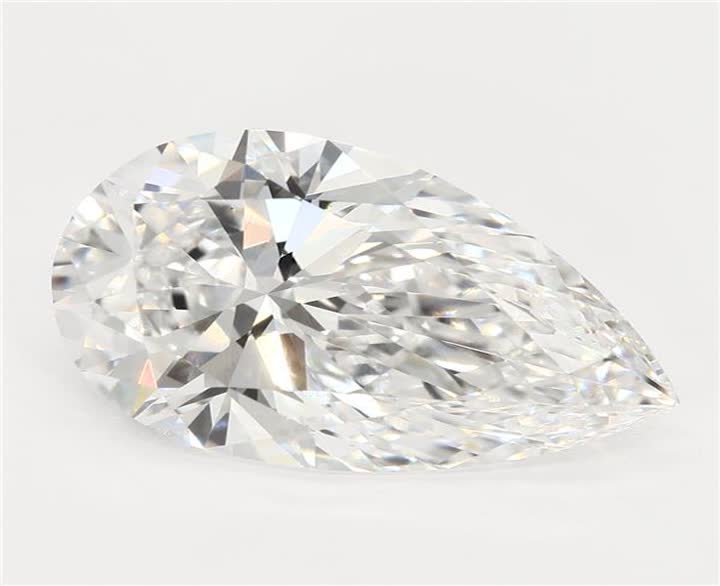 2.86 CT Pear Lab-Grown Diamond Surrey Vancouver Canada Langley Burnaby Richmond