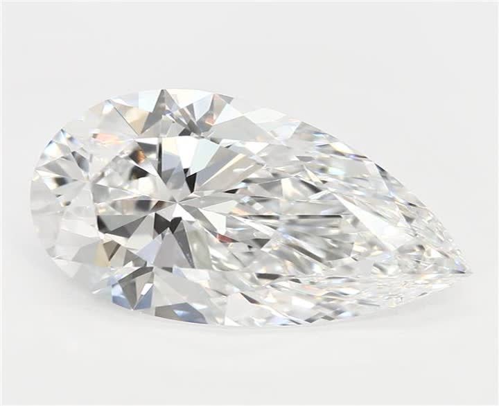 2.5 CT Pear Lab-Grown Diamond Surrey Vancouver Canada Langley Burnaby Richmond