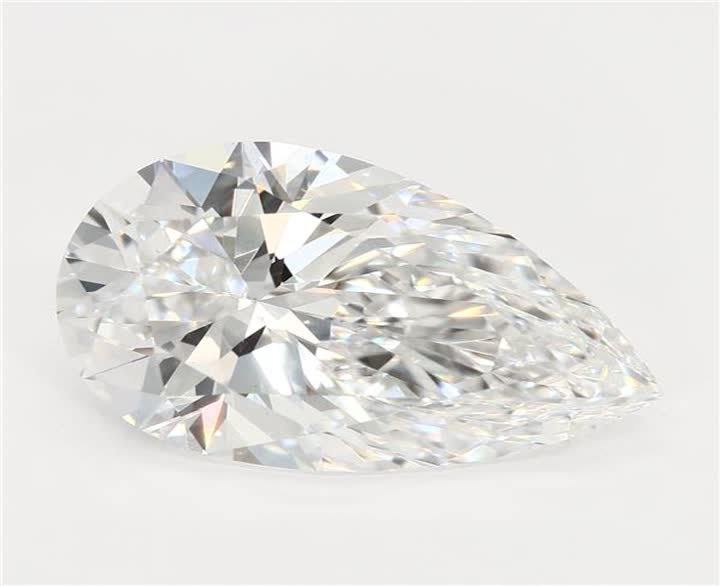 2.53 CT Pear Lab-Grown Diamond Surrey Vancouver Canada Langley Burnaby Richmond