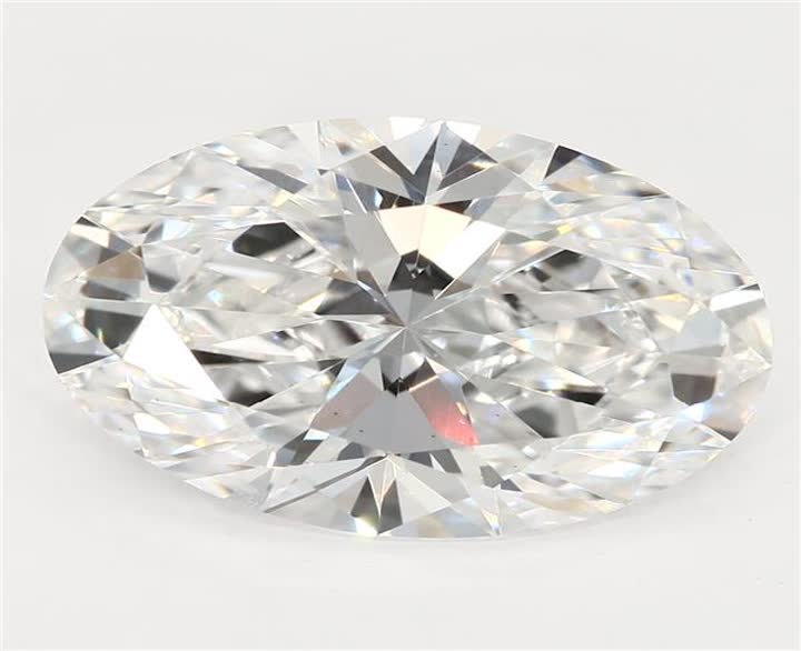 2.08 CT Oval Lab-Grown Diamond Surrey Vancouver Canada Langley Burnaby Richmond