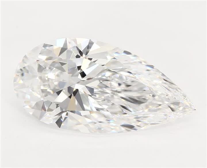 2.83 CT Pear Lab-Grown Diamond Surrey Vancouver Canada Langley Burnaby Richmond