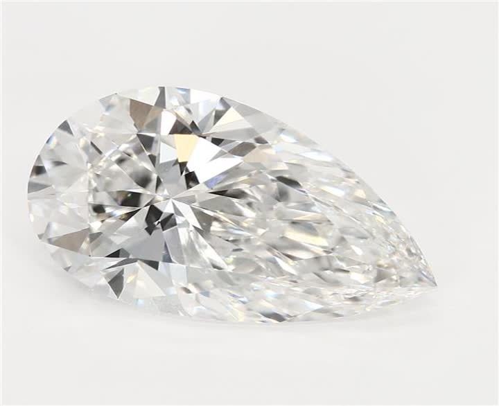 2.53 CT Pear Lab-Grown Diamond Surrey Vancouver Canada Langley Burnaby Richmond