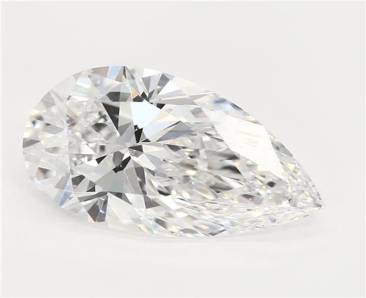 2.55 CT Pear Lab-Grown Diamond Surrey Vancouver Canada Langley Burnaby Richmond
