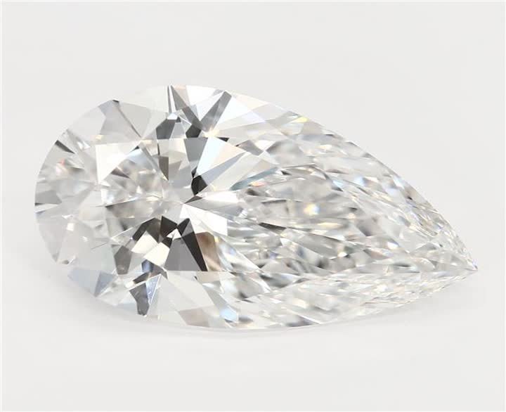 3.09 CT Pear Lab-Grown Diamond Surrey Vancouver Canada Langley Burnaby Richmond