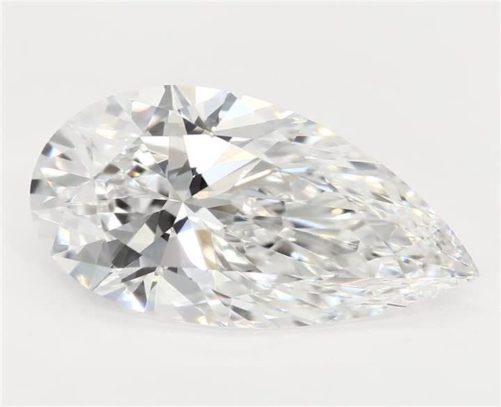 2.35 CT Pear Lab-Grown Diamond Surrey Vancouver Canada Langley Burnaby Richmond
