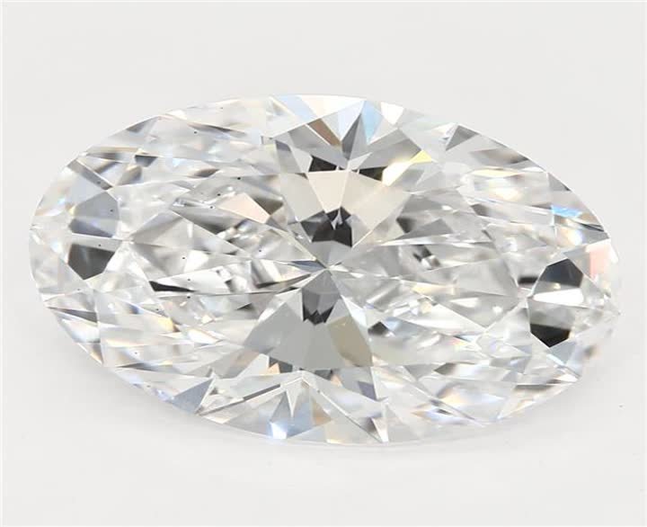 2.08 CT Oval Lab-Grown Diamond Surrey Vancouver Canada Langley Burnaby Richmond