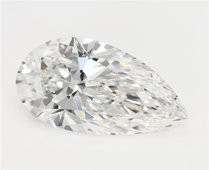 2.52 CT Pear Lab-Grown Diamond Surrey Vancouver Canada Langley Burnaby Richmond