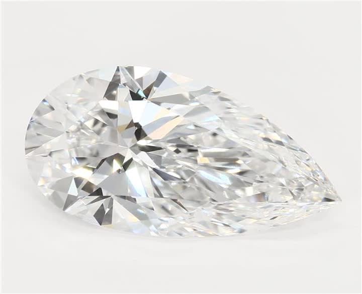 2.74 CT Pear Lab-Grown Diamond Surrey Vancouver Canada Langley Burnaby Richmond