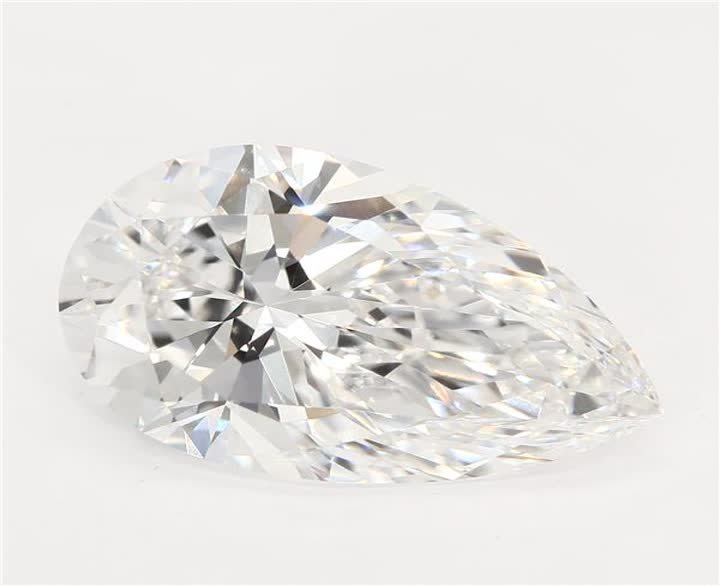 3.01 CT Pear Lab-Grown Diamond Surrey Vancouver Canada Langley Burnaby Richmond