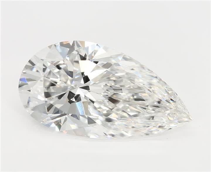 2.5 CT Pear Lab-Grown Diamond Surrey Vancouver Canada Langley Burnaby Richmond