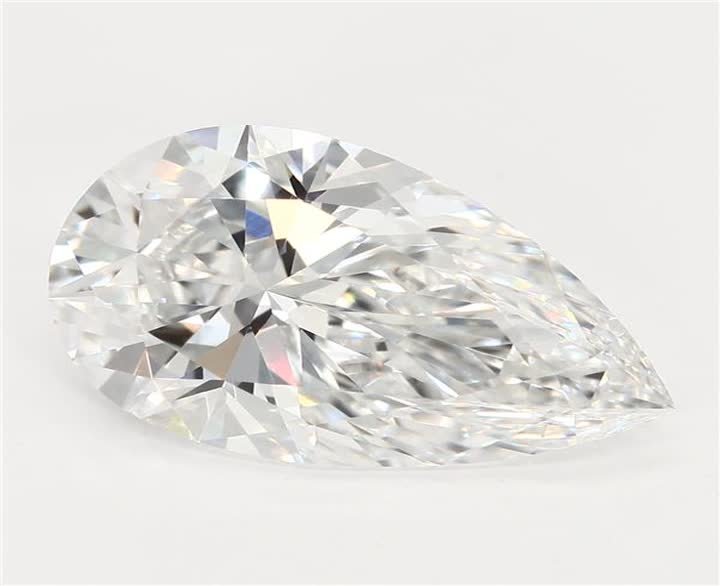 2.01 CT Pear Lab-Grown Diamond Surrey Vancouver Canada Langley Burnaby Richmond