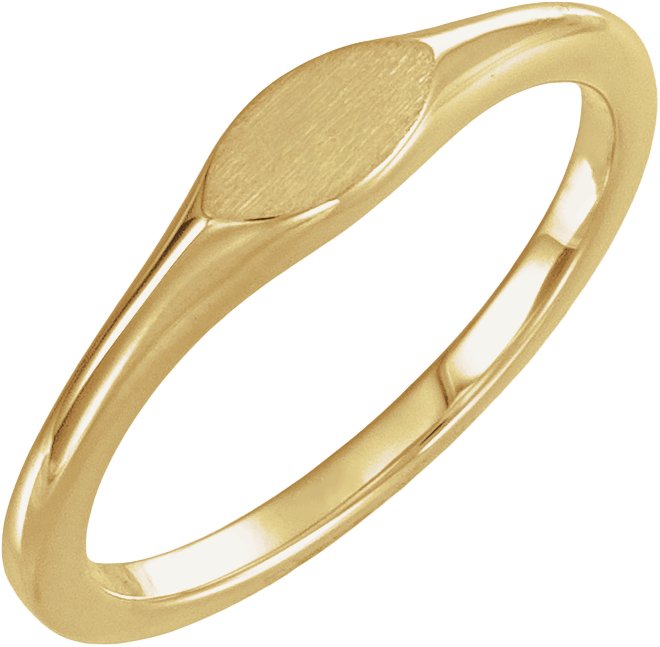 Oval Signet Ring