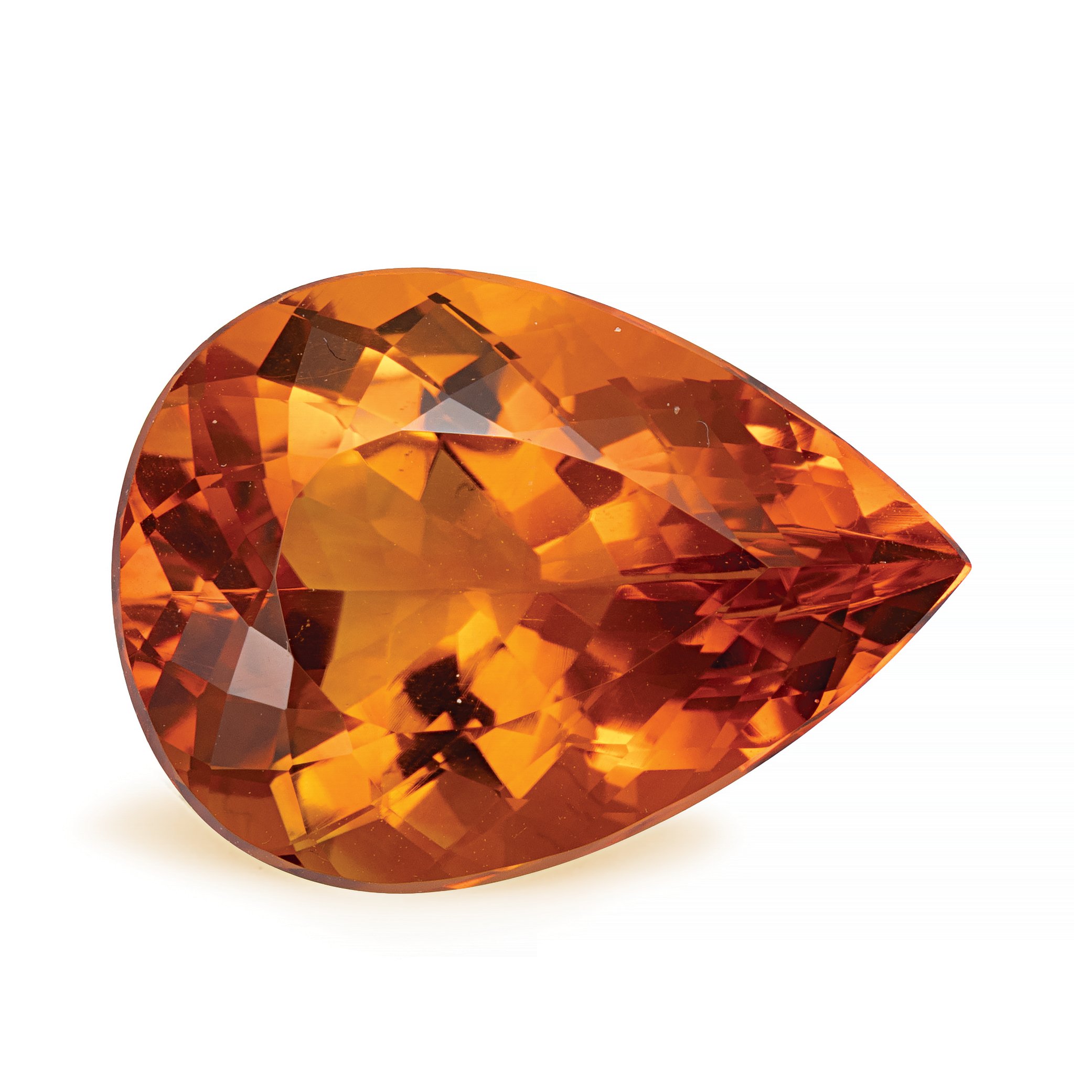 PEAR 12.89ct Natural Citrine 